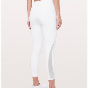 Lululemon train times white leggings